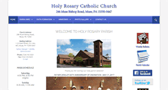 Desktop Screenshot of holyrosarymuse.org