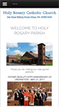 Mobile Screenshot of holyrosarymuse.org